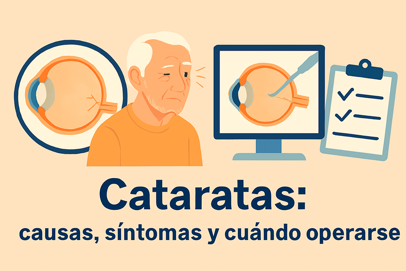 Cataratas: causas, síntomas y cuándo operarse