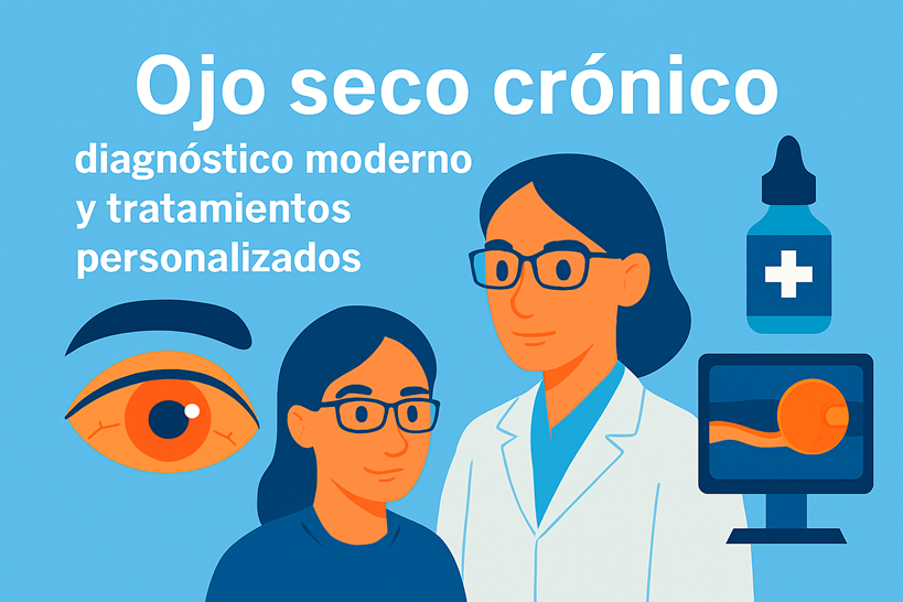 Ojo seco crónico: diagnóstico, tratamientos y novedades
