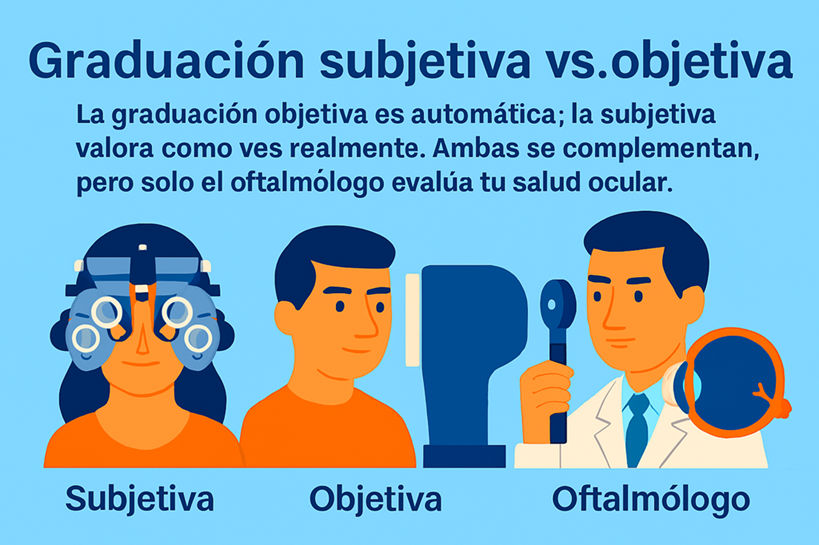Graduación subjetiva vs. objetiva: ¿en qué se diferencian y por qué importa?