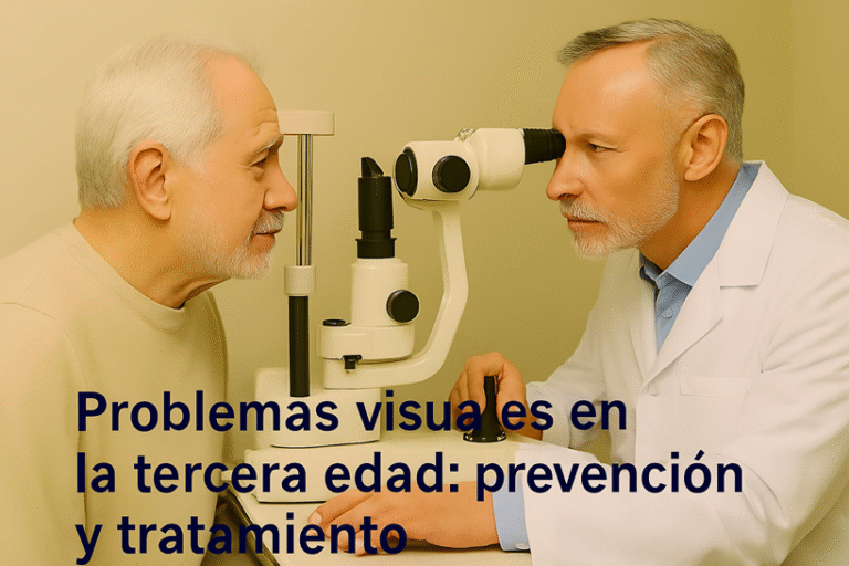 Problemas visuales en la tercera edad: prevención, detección y soluciones eficaces