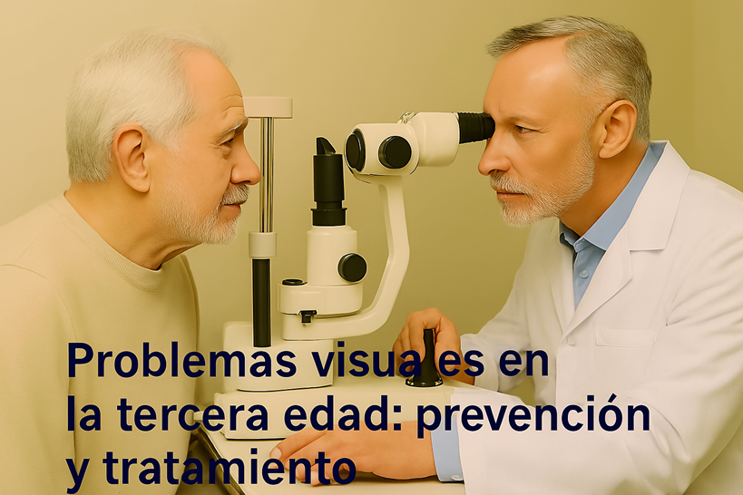Problemas visuales en la tercera edad: prevención, detección y soluciones eficaces